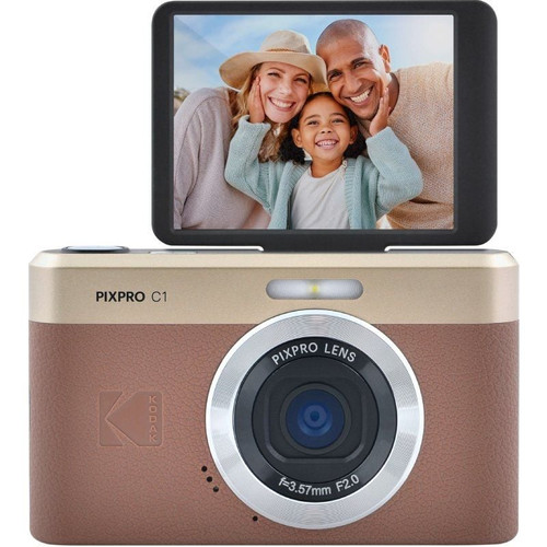KODAK PIXPRO C1 BROWN / CÁMARA COMPACTA-M010 KODAK PIXPRO C1 BROWN / CÁMARA COMPACTA